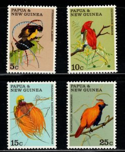 PNG Papua New Guinea Scott 301-304 MNH** Bird set