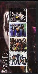 MORDOVIA - 2003 - KISS - Perf 4v Sheet - Mint Never Hinged - Private Issue