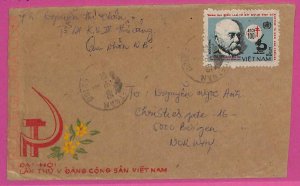 ag1558 - VIETNAM - Postal History -  COVER to NORWAY 1985 Medicine PASTEUR