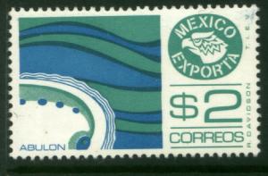 MEXICO Exporta 1117a $2P Abalone. Unwmk Fosfo Paper 4 MINT, NH. VF.