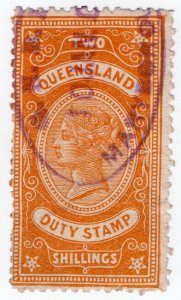 (I.B) Australia - Queensland Revenue : Stamp Duty 2/-