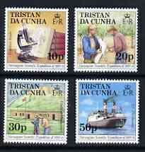 TRISTAN DA CUNHA - 1987 - Norw. Scient. Exped - Perf 4v Set - Mint Never Hinged