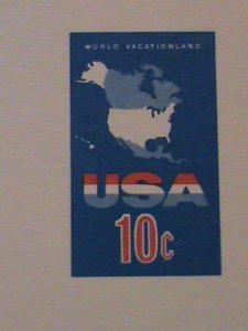 ​UNITED STATES-WORLD VACCATION LAND UNITED STATES OF AMERICA-MNH POST CARD-VF