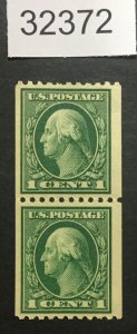 US STAMPS #441 MINT OG NH PAIR LOT #32372