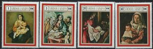 Samoa 317-20 MNH 1969 Christmas (fe9112)