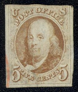 #1, F/VF-Used. Tiny flaws. Cat $550