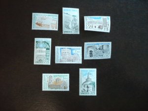 Stamps - France Unesco - Scott# 2029-2036 - Mint Never Hinged Set of 8 Stamps