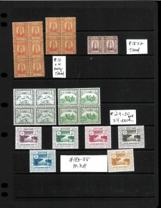 Maldives Islands Small Lot MNH F-VF. Earlies w/toned gum. Cat.130.55