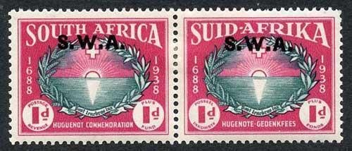 South West Africa SG112 1d Huguenot fund M/Mint 