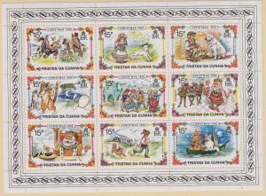 TRISTAN DA CUNHA MNH Scott # 282 Christmas 1980 (1 Sheet)