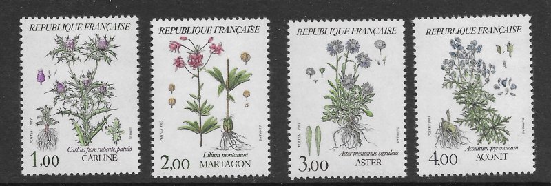 France 1870-73  1983  set 4 NH