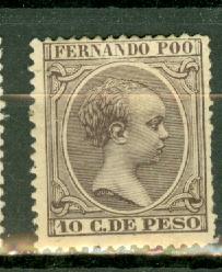 Fernando Po 17 mint CV $450