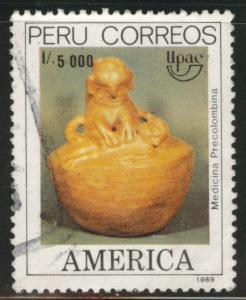 Peru  Scott 968 Used stamp