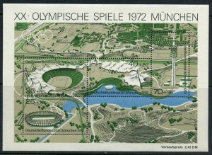 1972 Germany 723-726/B7 1972 Olympic Games in Munich 6,00 €