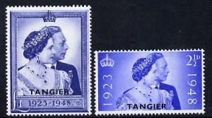 Morocco Agencies - Tangier 1948 KG6 Royal Silver Wedding ...