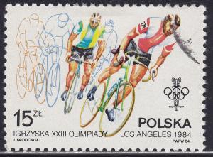 Poland 2619 Olympic Cycling 1984