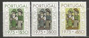 PORTUGAL 1244-46 MNH Z181