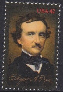 4377 Edgar Allan Poe MNH