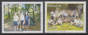 Paraguay 2861-2862 MNH VF