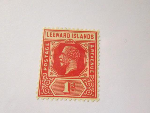 Leeward Islands #63 Die II wmkd 4 mint hinged