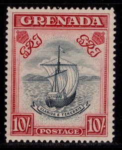 GRENADA GVI SG163e, 10s blue-black & carmine, M MINT. Cat £50.