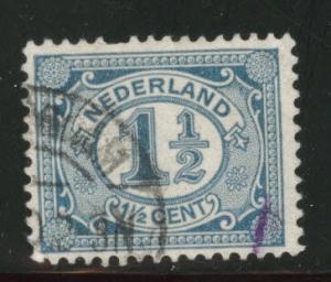 Netherlands Scott 58 used 1913 issue 