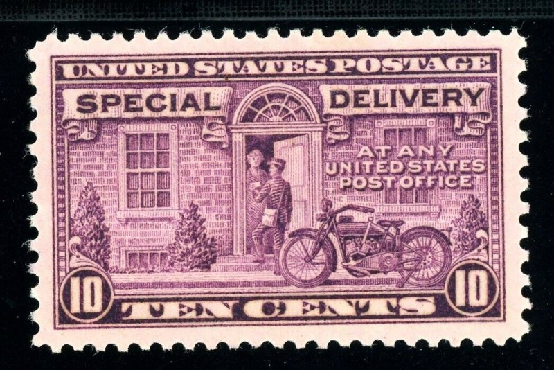 USAstamps Unused XF US 1927 Special Delivery Single Scott E15 OG MNH 