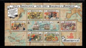 MONTSERRAT SC# 829 FVF/MNH