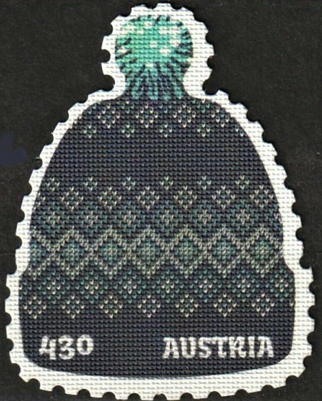 2022 Austria Woollen Hats Hats Textile Stamp VF/MNH BRANDNEW LOOK