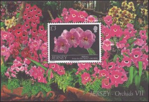 Jersey #1507-1512, Complete Set(7), 2011, Flowers, Orchids, Never Hinged