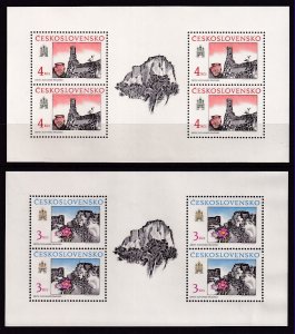 Czechoslovakia 2763-2764 Souvenir Sheets MNH VF