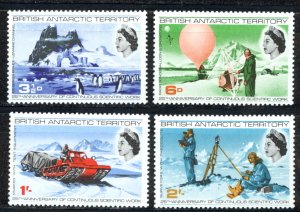 British Antarctic Territory Sc# 20-23 MNH 1969 Scientific Work 35th