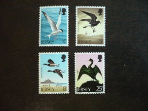 Stamps - Jersey - Scott# 129-132 - Mint Never Hinged Set of 4 Stamps