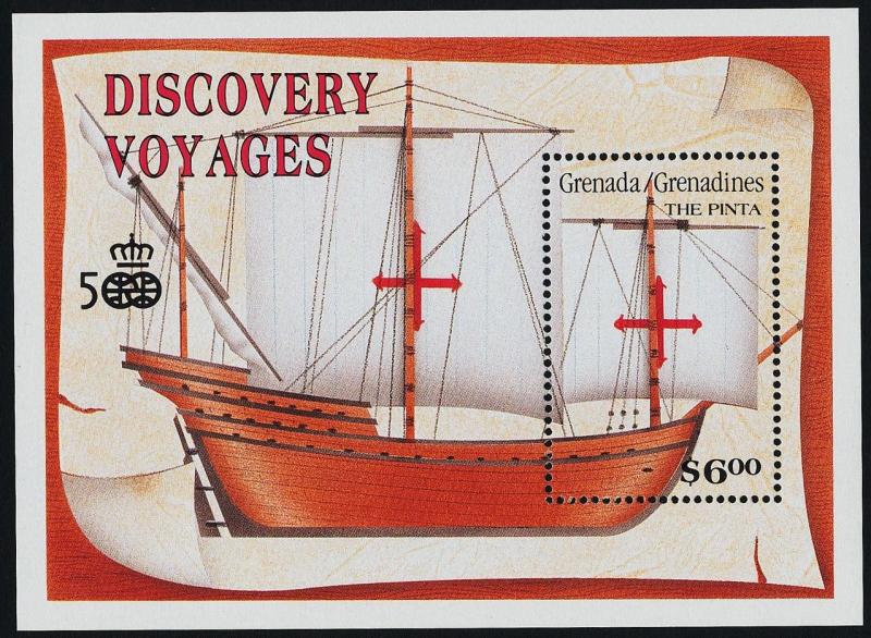 Grenada Grenadines 1307-8 MNH Christopher Columbus, Sailing Ships