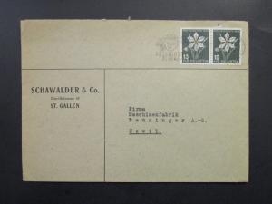 Switzerland 1947 Semi Postal Cover to Uzwil - Z6500