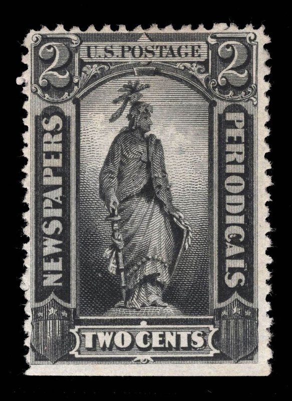 MOMEN: US STAMPS #PR80 NEWSPAPER NGAI CAT. $1,750 PF CERT LOT #80886