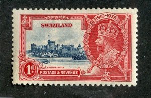 jub1139 SWAZILAND sc #20 MLH (CV $0.55 )