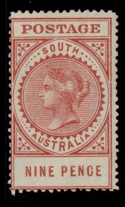 AUSTRALIA - South Australia EDVII SG286, 9d rosy lake, M MINT. Cat £25. 