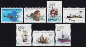 Australian Antarctic Territory Scott L35 -- L51 (1979-81) Mint NH VF C