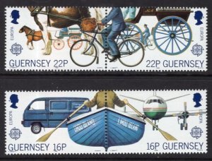 Guernsey 381-384a Europa MNH VF