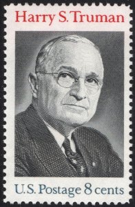 SC#1499 8¢ Harry S. Truman (1973) MNH