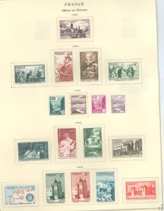 French Morocco #297-327  Single (Complete Set)