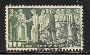Switzerland Scott 286a Used H - 1942 1st Federal Pact, 1291 - SCV $1.50