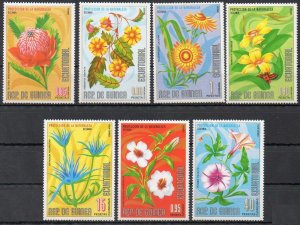 1976 Equatorial Guinea 920-926 Flowers