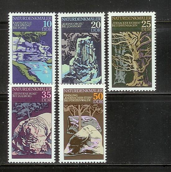 Germany DDR 1796-1800 Set MNH National Monuments (A)