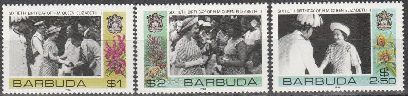 Barbuda #779-81 MNH CV $3.00 (A16241)