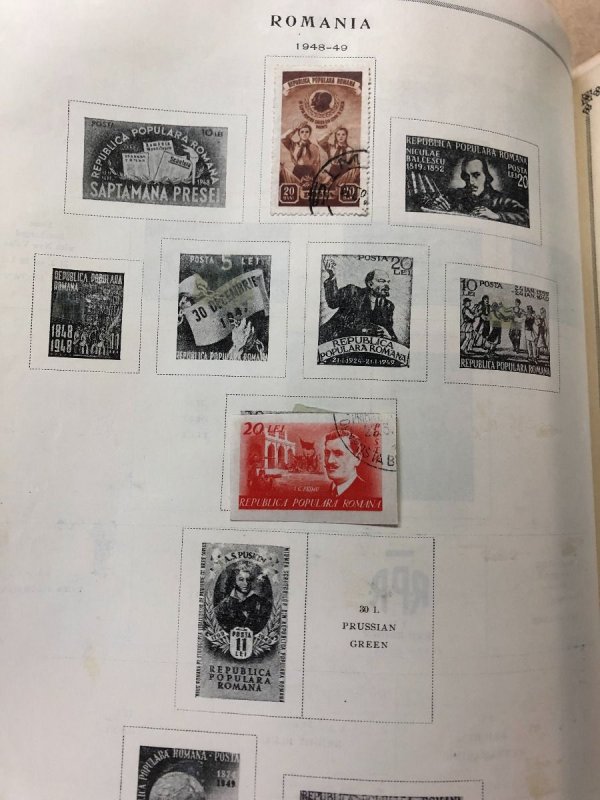 INTERNATIONAL COLLECTION IN SCOTT ALBUM – PORTUGAL TO RUSSIA – 423335