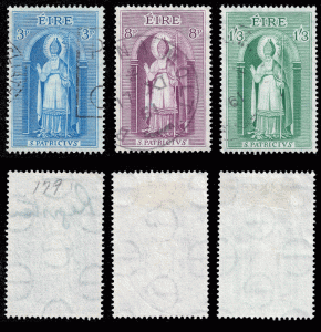 Ireland 1961 St. Patrick Sc 179-181 used vf