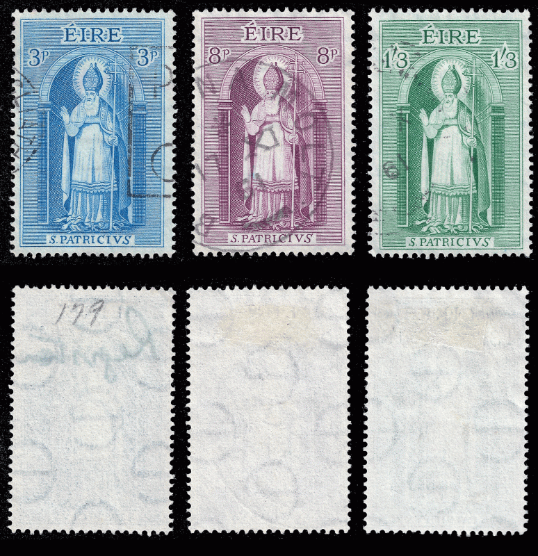 Ireland 1961 St. Patrick Sc 179-181 used vf