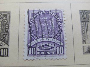 1934-40 A8P45F66 Mexico 10c Per 10 1/2 Fine Used Stamp-